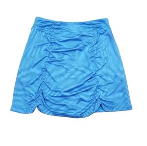|| SOYBU || XS Blue Ruched Athletic Skort